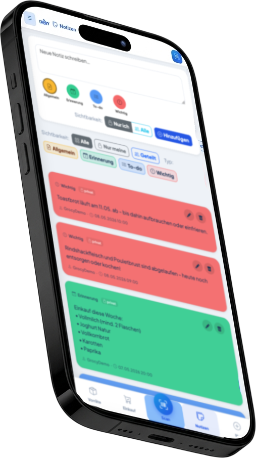 Notizen iPhone